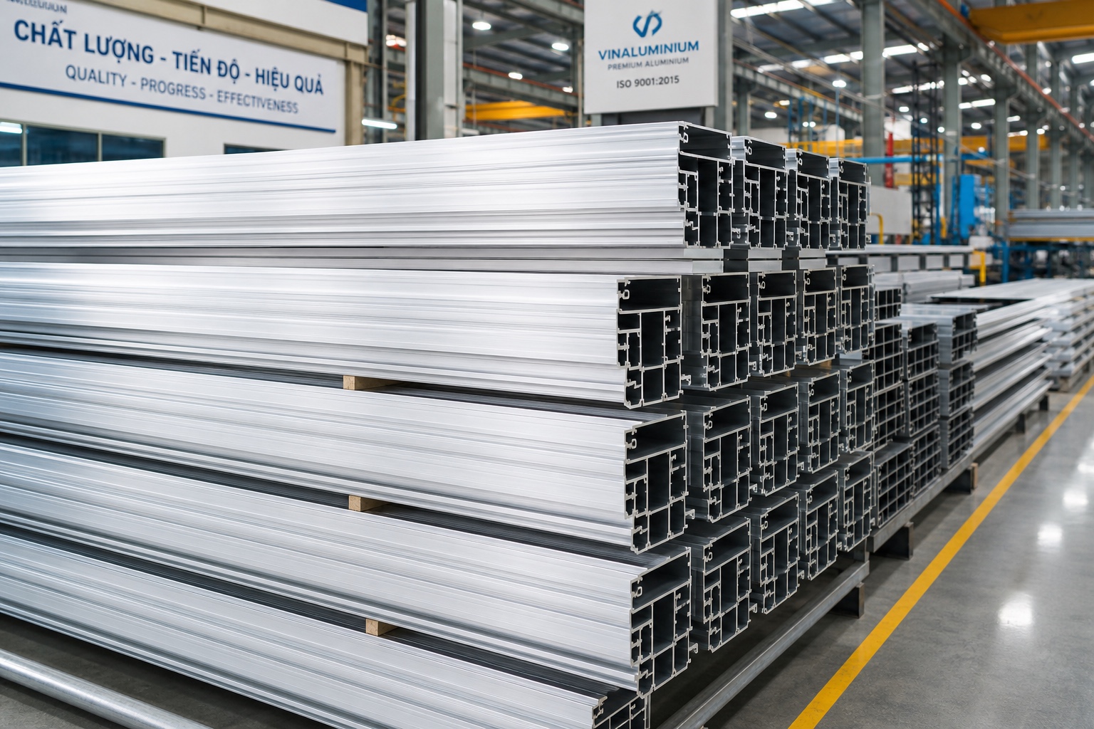 Anodised aluminium extrusion profiles for solar module frames